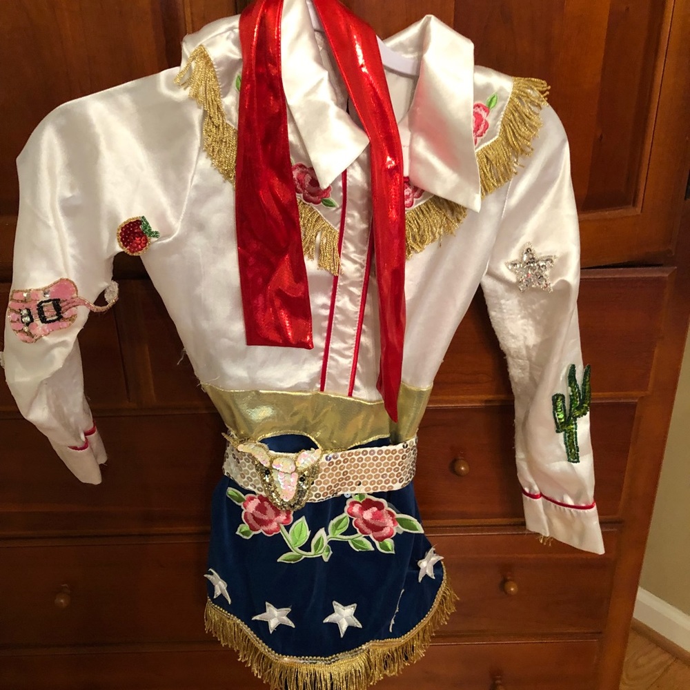 Chasing fireflies size 8 girls cowgirl costume